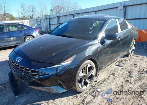 2022 Hyundai Elantra Limited из США, поврежденный, VIN 5NPLP4AG9NH053625